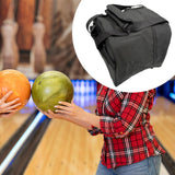 Maxbell Essential Bowling Bag Sturdy Large Capacity with Padded Ball Holder Separate