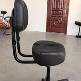 Maxbell Bike Seat with Foldable Back Leather Replacement Shock Absorbing Bike Saddle