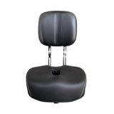 Maxbell Bike Seat with Foldable Back Leather Replacement Shock Absorbing Bike Saddle