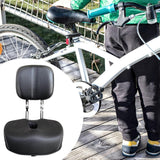 Maxbell Bike Seat with Foldable Back Leather Replacement Shock Absorbing Bike Saddle