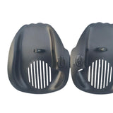 Maxbell 2 Pieces Swimming Hand Paddles Webbed Finger Flippers for Beginners Children M Black