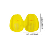 Maxbell 2 Pieces Swimming Hand Paddles Webbed Finger Flippers for Beginners Children S Yellow