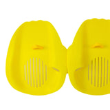 Maxbell 2 Pieces Swimming Hand Paddles Webbed Finger Flippers for Beginners Children M Yellow