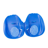 Maxbell 2 Pieces Swimming Hand Paddles Webbed Finger Flippers for Beginners Children S Blue