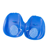 Maxbell 2 Pieces Swimming Hand Paddles Webbed Finger Flippers for Beginners Children S Blue