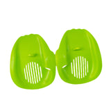 Maxbell 2 Pieces Swimming Hand Paddles Webbed Finger Flippers for Beginners Children S Green