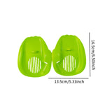 Maxbell 2 Pieces Swimming Hand Paddles Webbed Finger Flippers for Beginners Children S Green