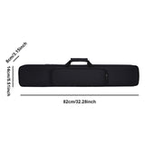Maxbell Pool Cue Carrying Case Protection Pool Stick Bag for Club Training Traveling black