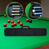 Maxbell Pool Cue Carrying Case Protection Pool Stick Bag for Club Training Traveling black