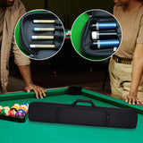 Maxbell Pool Cue Carrying Case Protection Pool Stick Bag for Club Training Traveling black
