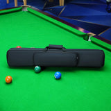Maxbell Pool Cue Carrying Case Protection Pool Stick Bag for Club Training Traveling black