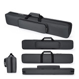 Maxbell Pool Cue Carrying Case Protection Pool Stick Bag for Club Training Traveling gray