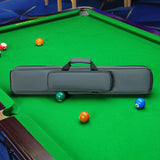 Maxbell Pool Cue Carrying Case Protection Pool Stick Bag for Club Training Traveling gray