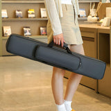 Maxbell Pool Cue Carrying Case Protection Pool Stick Bag for Club Training Traveling gray