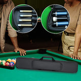 Maxbell Pool Cue Carrying Case Protection Pool Stick Bag for Club Training Traveling gray