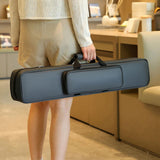 Maxbell Pool Cue Carrying Case Protection Pool Stick Bag for Club Training Traveling gray