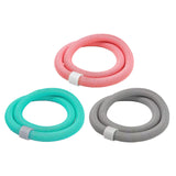 Maxbell Fitness Hoop Entertainment Waist Friendly Design for Men Women Travel   Pink