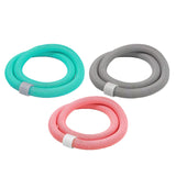 Maxbell Fitness Hoop Entertainment Waist Friendly Design for Men Women Travel   Pink