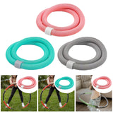 Maxbell Fitness Hoop Entertainment Waist Friendly Design for Men Women Travel   Pink