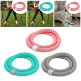 Maxbell Fitness Hoop Entertainment Waist Friendly Design for Men Women Travel   Pink