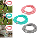 Maxbell Fitness Hoop Entertainment Waist Friendly Design for Men Women Travel   Pink