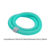 Maxbell Fitness Hoop Entertainment Waist Friendly Design for Men Women Travel   Blue