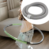 Maxbell Fitness Hoop Entertainment Waist Friendly Design for Men Women Travel   Gray