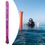 Maxbell Diving Surface Marker Buoy Accessories Supplies Lightweight Scuba Diving Smb