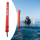 Maxbell Diving Surface Marker Buoy Supplies Portable Highly Visible Scuba Diving Smb