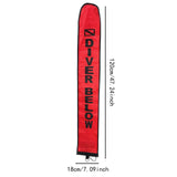 Maxbell Diving Surface Marker Buoy Lightweight Accessories Supplies Scuba Diving Smb