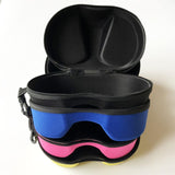 Maxbell Diving Goggles Box Sturdy Dive Box for Outdoor Activities Traveling Swimming Pink