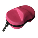Maxbell Diving Goggles Box Sturdy Dive Box for Outdoor Activities Traveling Swimming Pink