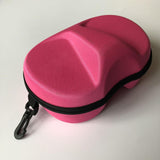 Maxbell Diving Goggles Box Sturdy Dive Box for Outdoor Activities Traveling Swimming Pink