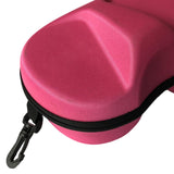 Maxbell Diving Goggles Box Sturdy Dive Box for Outdoor Activities Traveling Swimming Pink