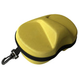 Maxbell Diving Goggles Box Sturdy Dive Box for Outdoor Activities Traveling Swimming Yellow