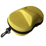 Maxbell Diving Goggles Box Sturdy Dive Box for Outdoor Activities Traveling Swimming Yellow