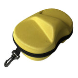 Maxbell Diving Goggles Box Sturdy Dive Box for Outdoor Activities Traveling Swimming Yellow