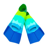 Maxbell 2 Pieces Kids Swim Fins Lap Swimming Gifts Accessory for Child Kids Beginner S