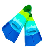 Maxbell 2 Pieces Kids Swim Fins Lap Swimming Gifts Accessory for Child Kids Beginner M