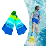 Maxbell 2 Pieces Kids Swim Fins Lap Swimming Gifts Accessory for Child Kids Beginner M