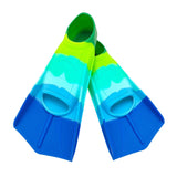 Maxbell 2 Pieces Kids Swim Fins Lap Swimming Gifts Accessory for Child Kids Beginner L