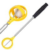 Maxbell Golf Ball Retriever Telescopic Golf Ball Pick up Retriever for Driving Range Yellow