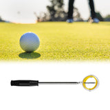 Maxbell Golf Ball Retriever Telescopic Golf Ball Pick up Retriever for Driving Range White Yellow