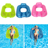 Maxbell Inflatable Pool Float for Adults Toy Pool Lounger for Summer Water Traveling Green