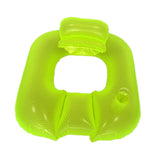 Maxbell Inflatable Pool Float for Adults Toy Pool Lounger for Summer Water Traveling Green