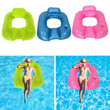 Maxbell Inflatable Pool Float for Adults Toy Pool Lounger for Summer Water Traveling Green
