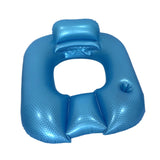 Maxbell Inflatable Pool Float for Adults Toy Pool Lounger for Summer Water Traveling Blue