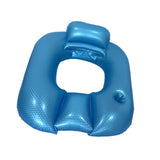 Maxbell Inflatable Pool Float for Adults Toy Pool Lounger for Summer Water Traveling Blue