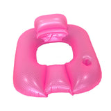 Maxbell Inflatable Pool Float for Adults Toy Pool Lounger for Summer Water Traveling Red