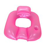 Maxbell Inflatable Pool Float for Adults Toy Pool Lounger for Summer Water Traveling Red